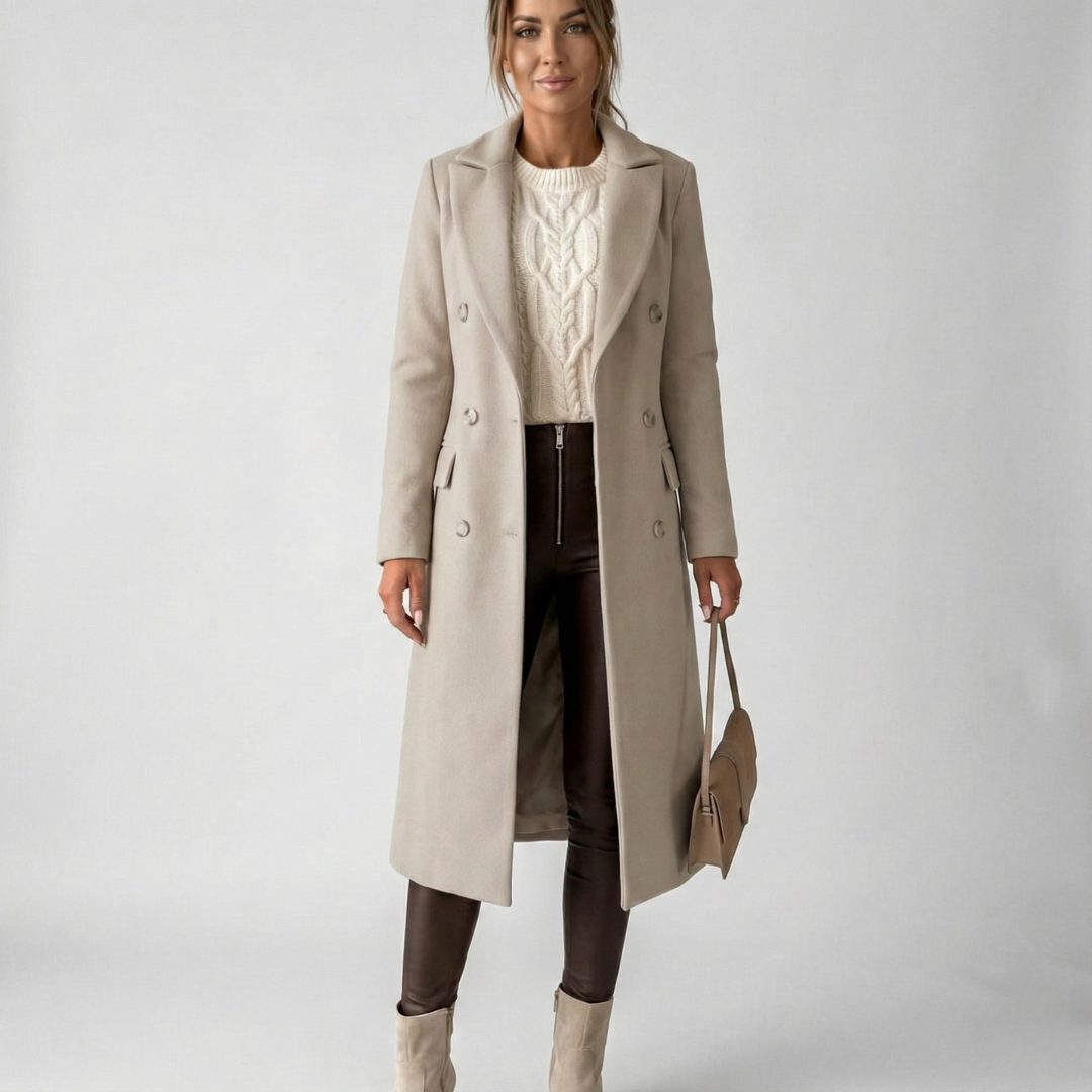 Hazel – Elegáns Hosszított Kabát