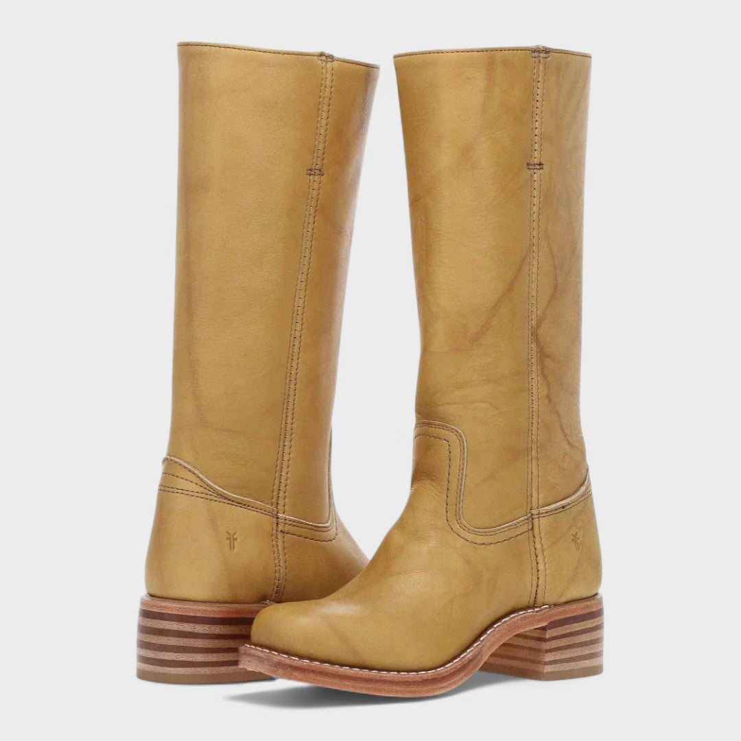 Classic riding boots with a high top