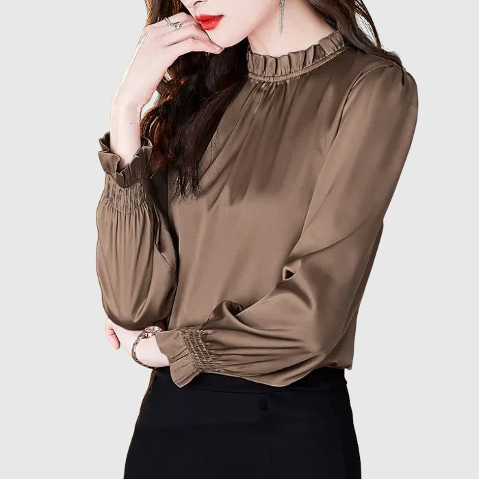 Jana - Elegant silk blouse