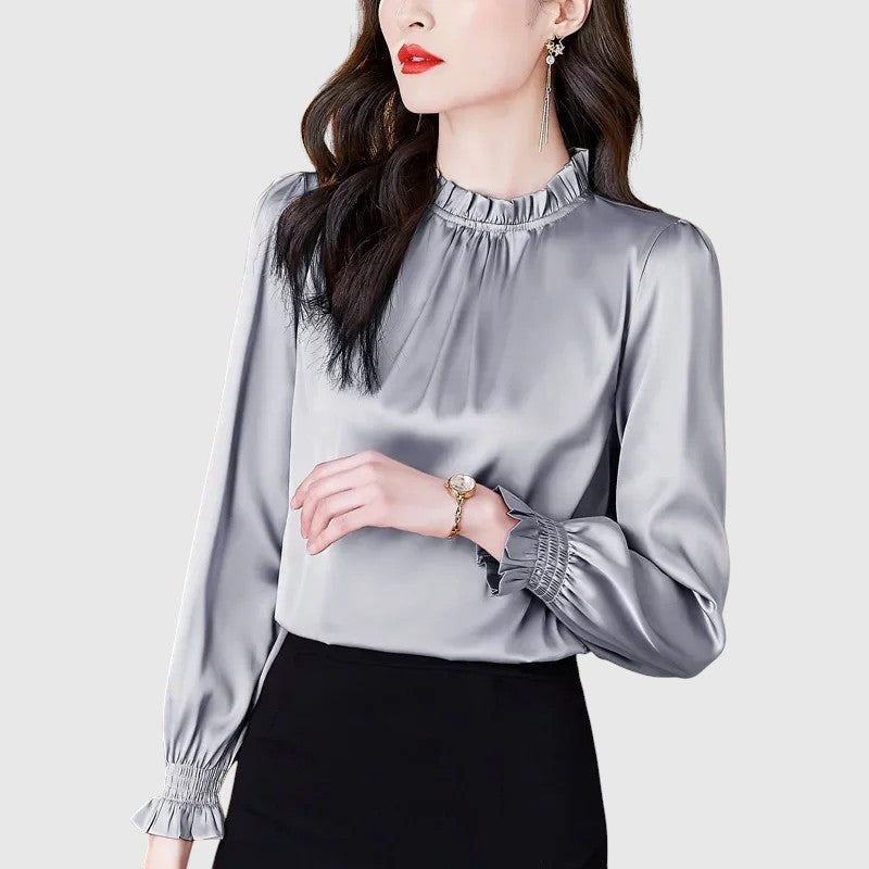 Jana - Elegant silk blouse