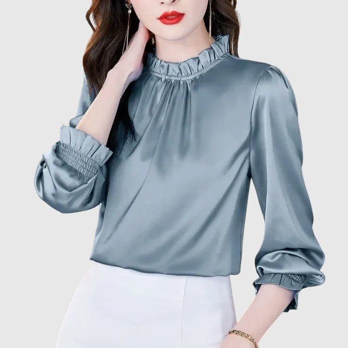 Jana - Elegant silk blouse