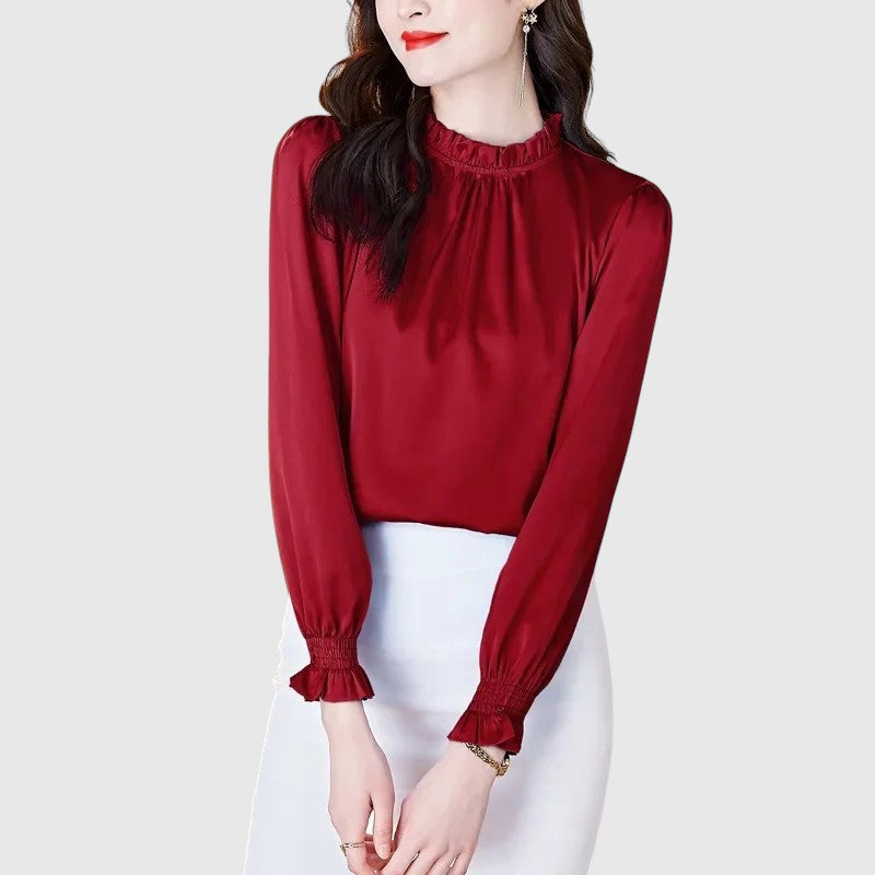 Jana - Elegant silk blouse