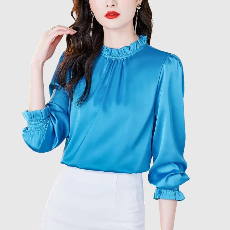 Jana - Elegant silk blouse