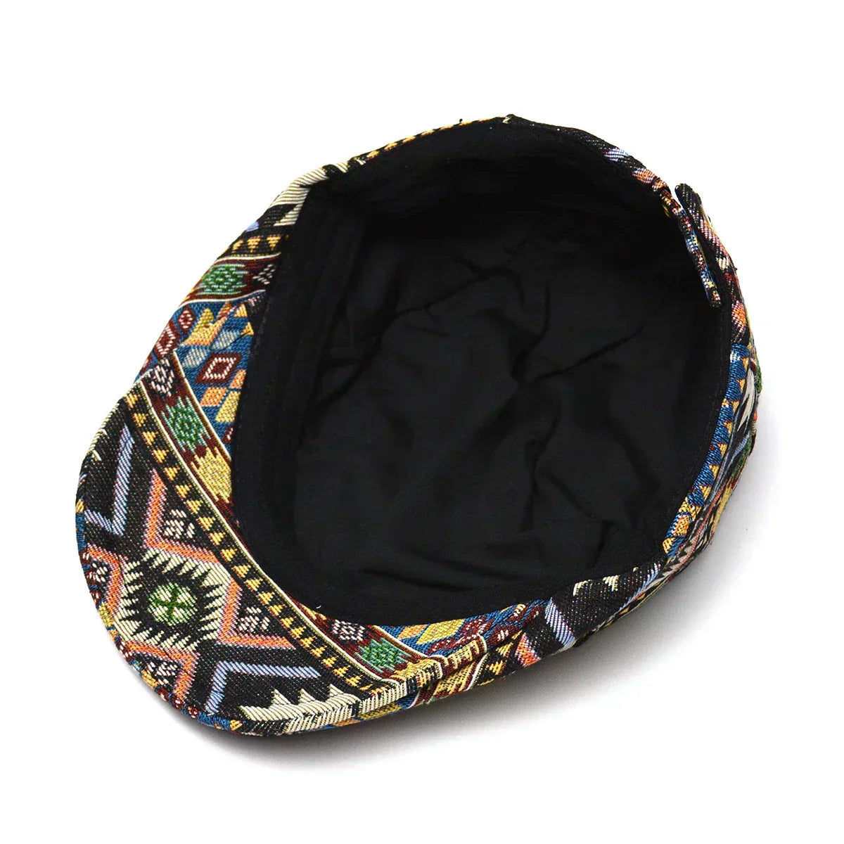 Reginald | Patterned Vintage Flat Cap
