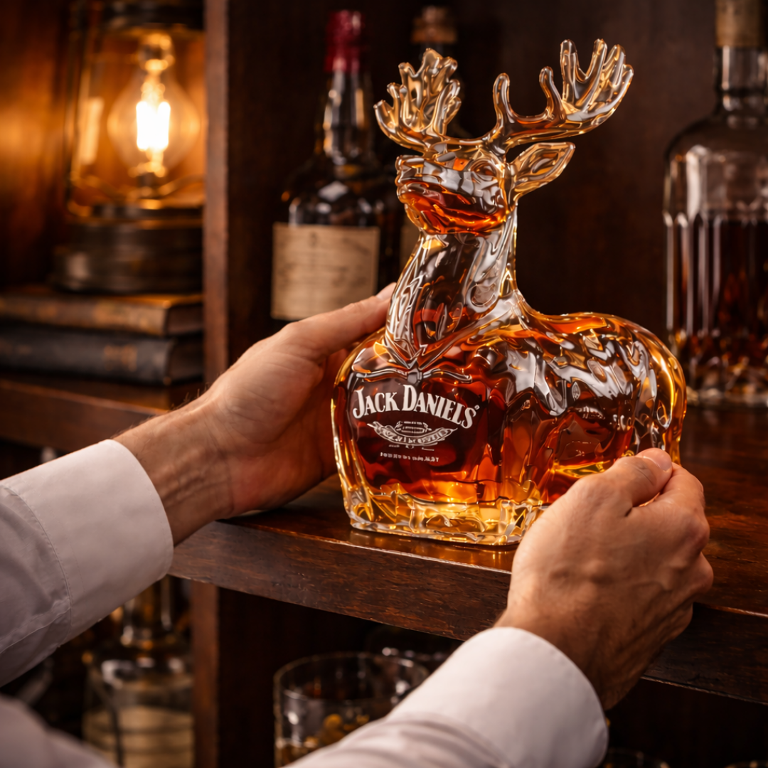 Jack Daniel's Whisky Üveg - Hóember Kiadás