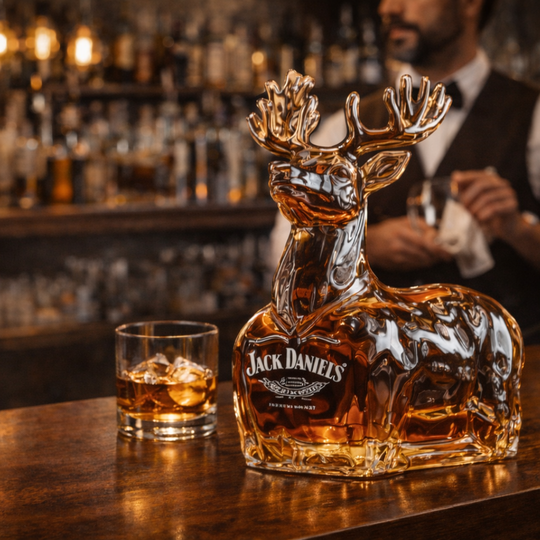 Jack Daniel's Whisky Üveg - Hóember Kiadás