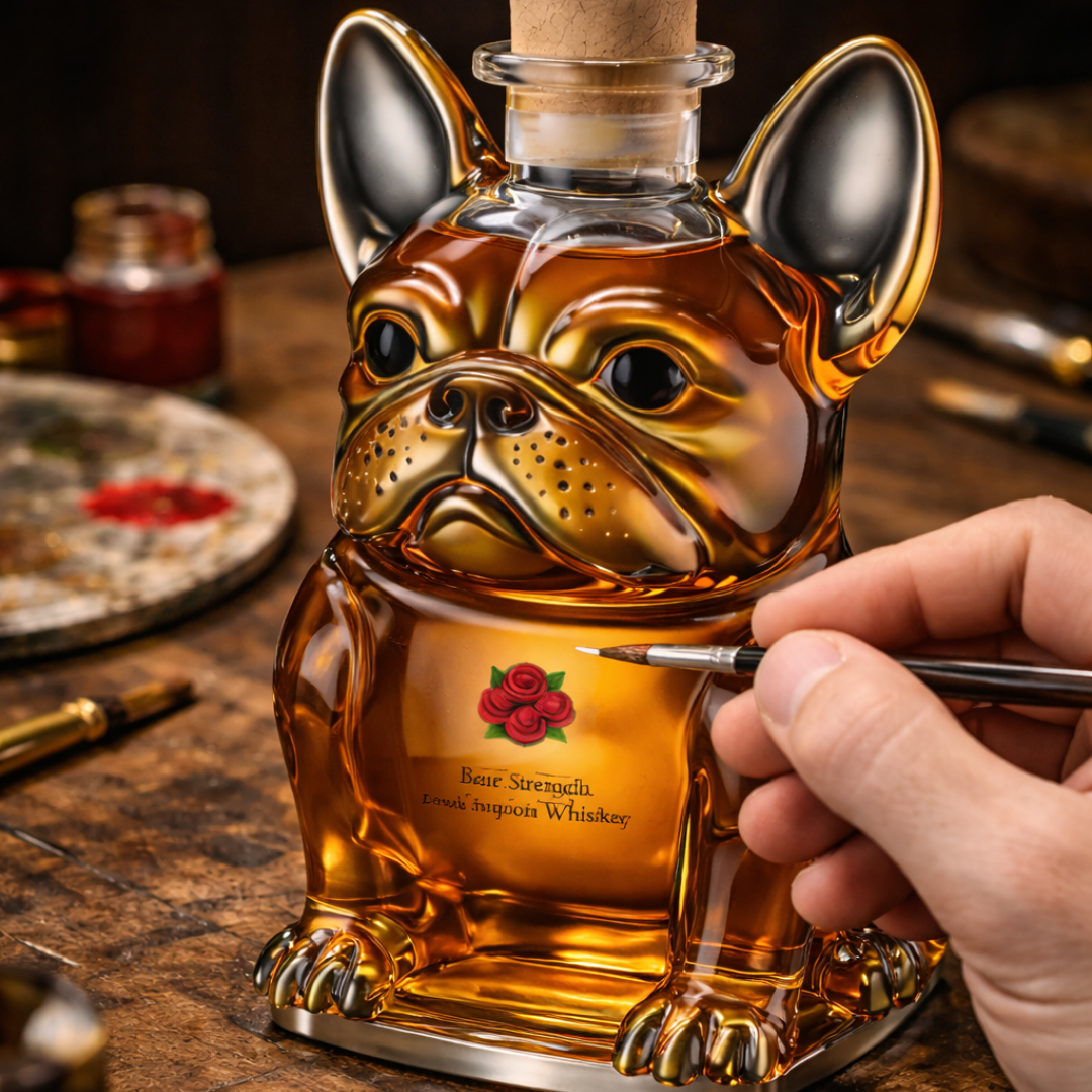 Whiskey Bottle - Dog Edition
