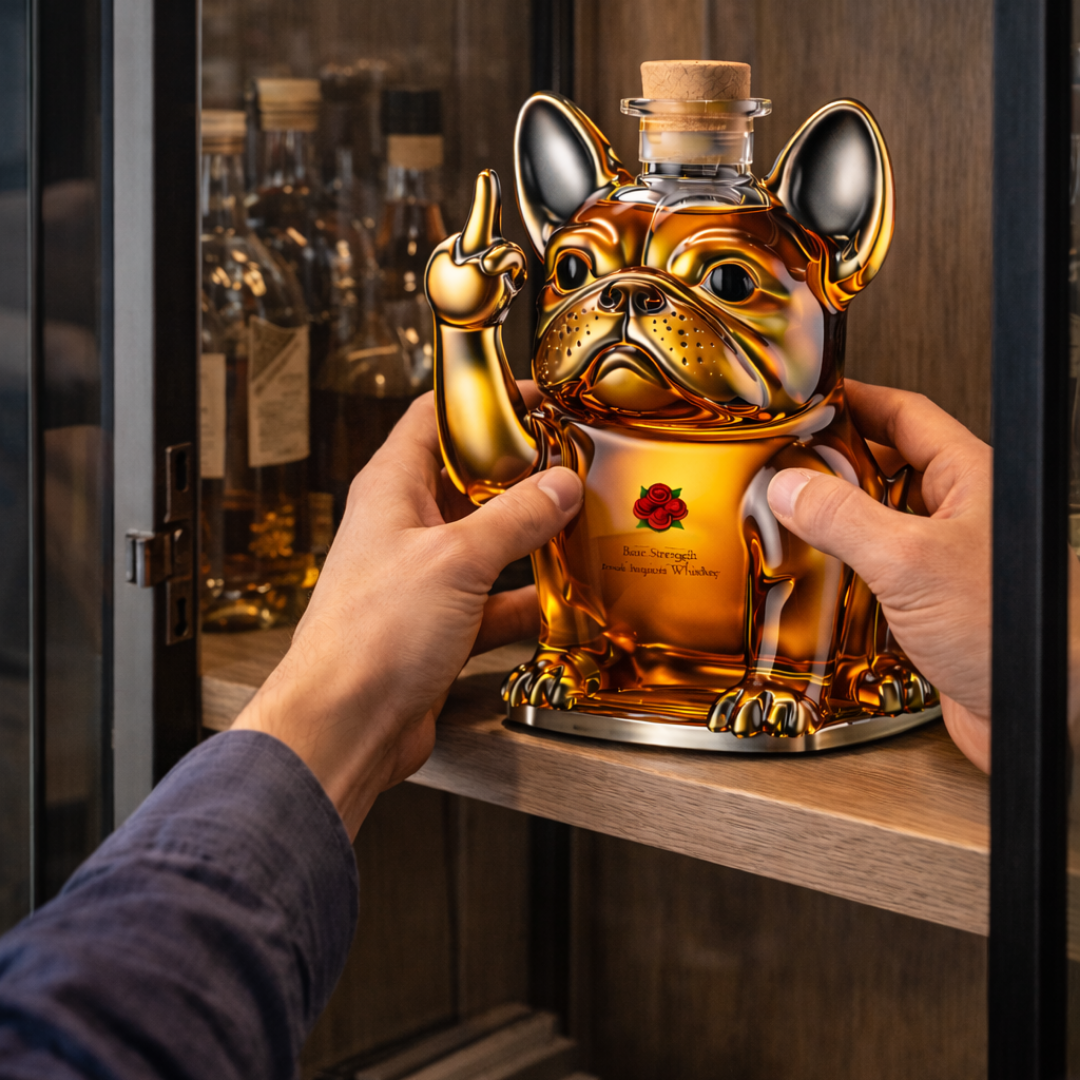 Whiskey Bottle - Dog Edition
