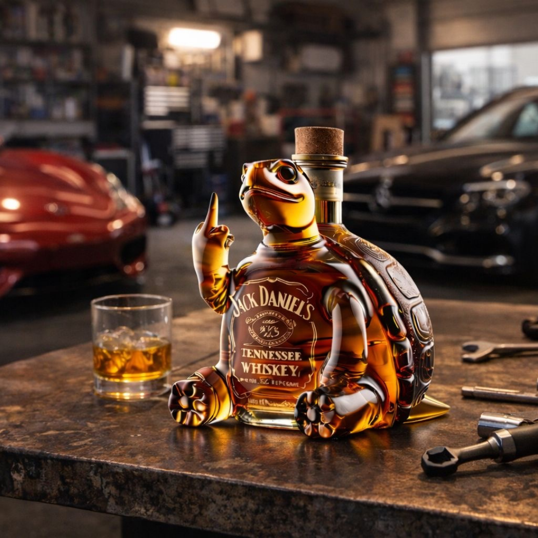 Jack Daniel's Whisky Üveg - Teknős Kiadás
