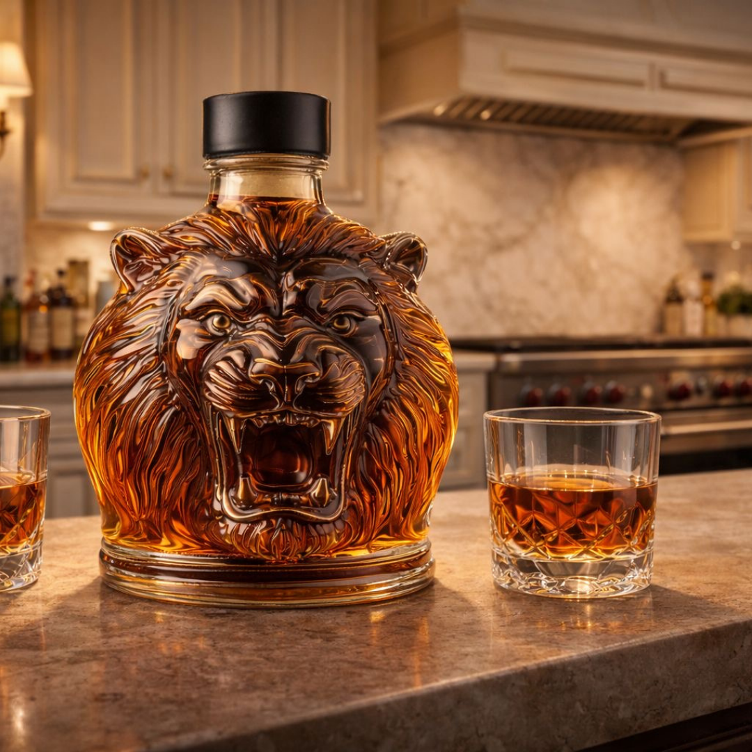 Whisky Bottle - Lion Edition