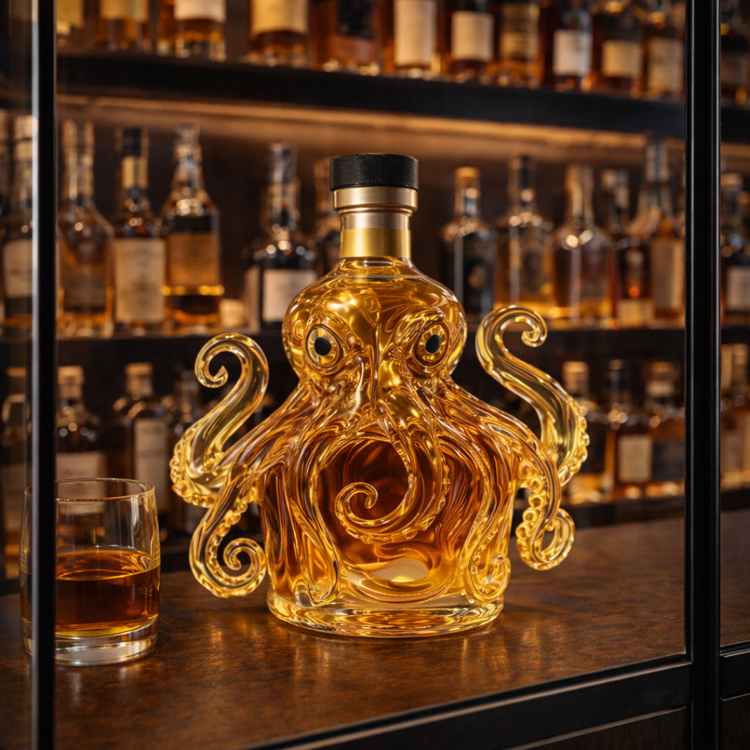 Whisky Bottle - Octopus Release