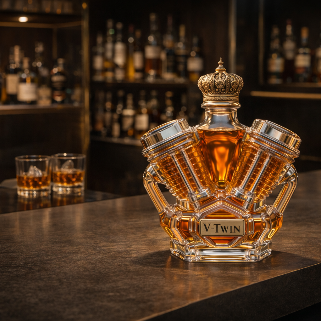Whiskey Bottle - V8 Edition