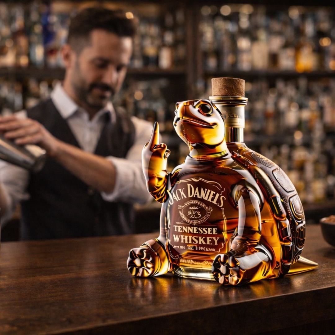 Jack Daniel's Whisky Üveg - Teknős Kiadás