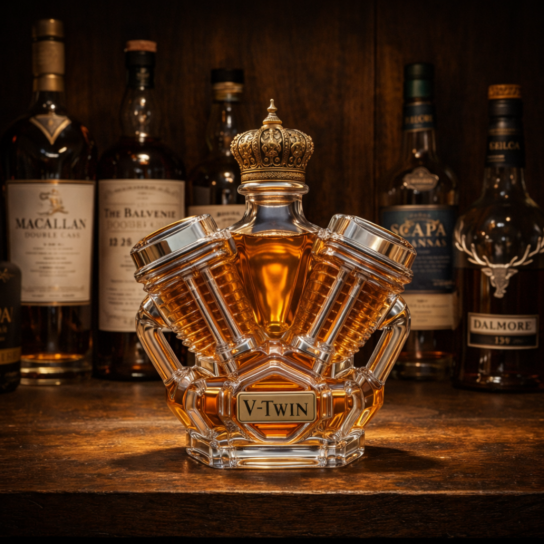 Whiskey Bottle - V8 Edition