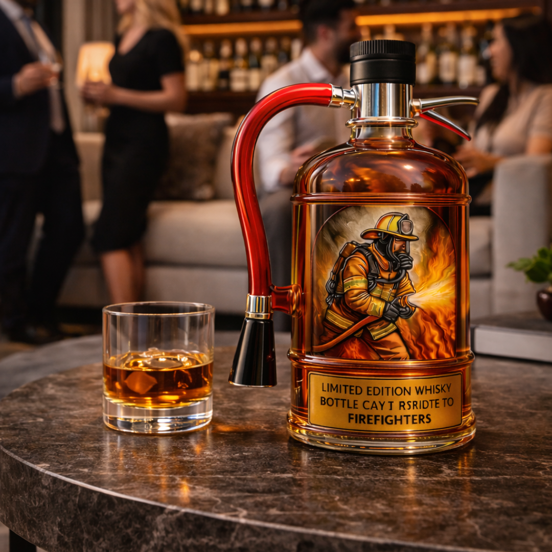 Whiskey Bottle - Firefighter Edition