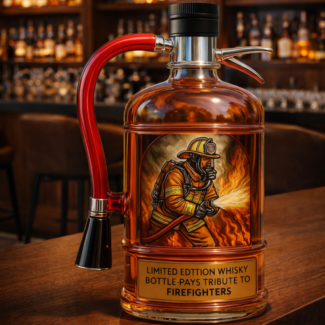 Whiskey Bottle - Firefighter Edition