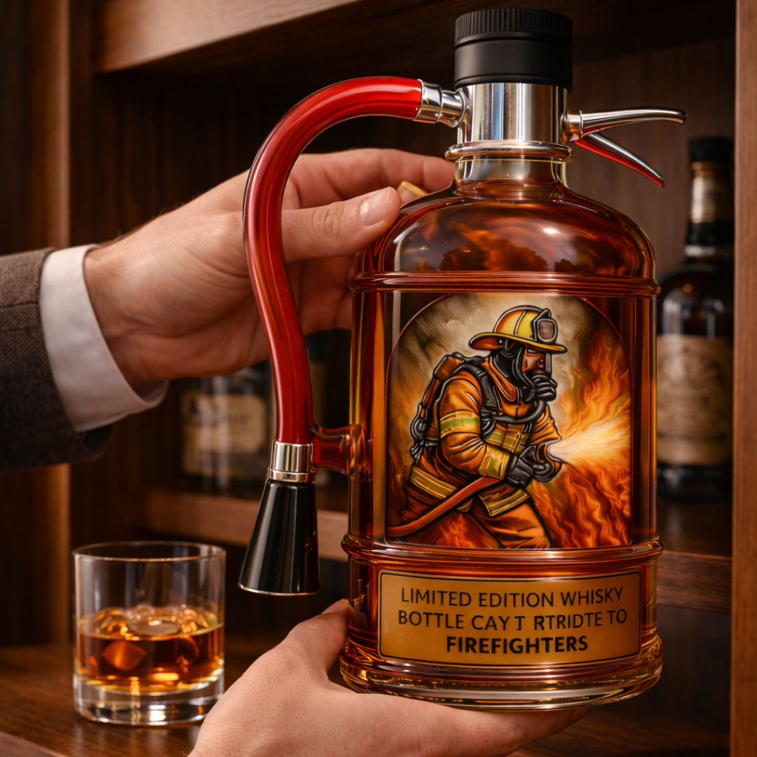 Whiskey Bottle - Firefighter Edition
