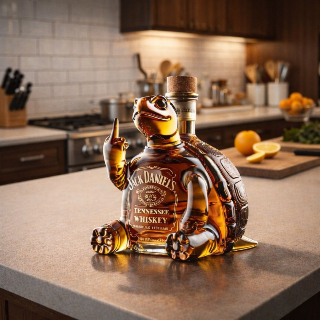 Jack Daniel's Whisky Üveg - Teknős Kiadás