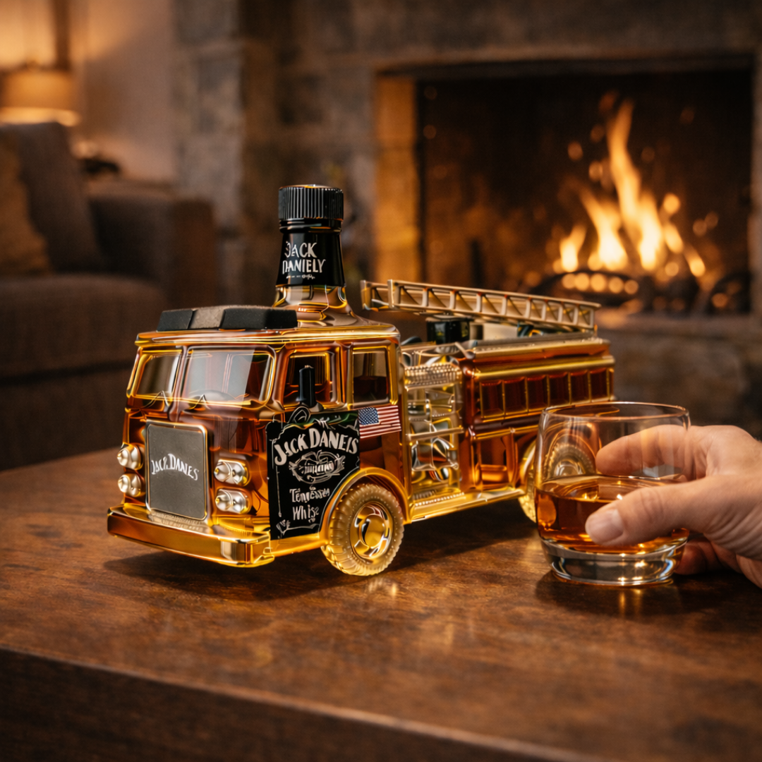 Jack Daniel's Whisky Üveg - Tűzoltó Kiadás