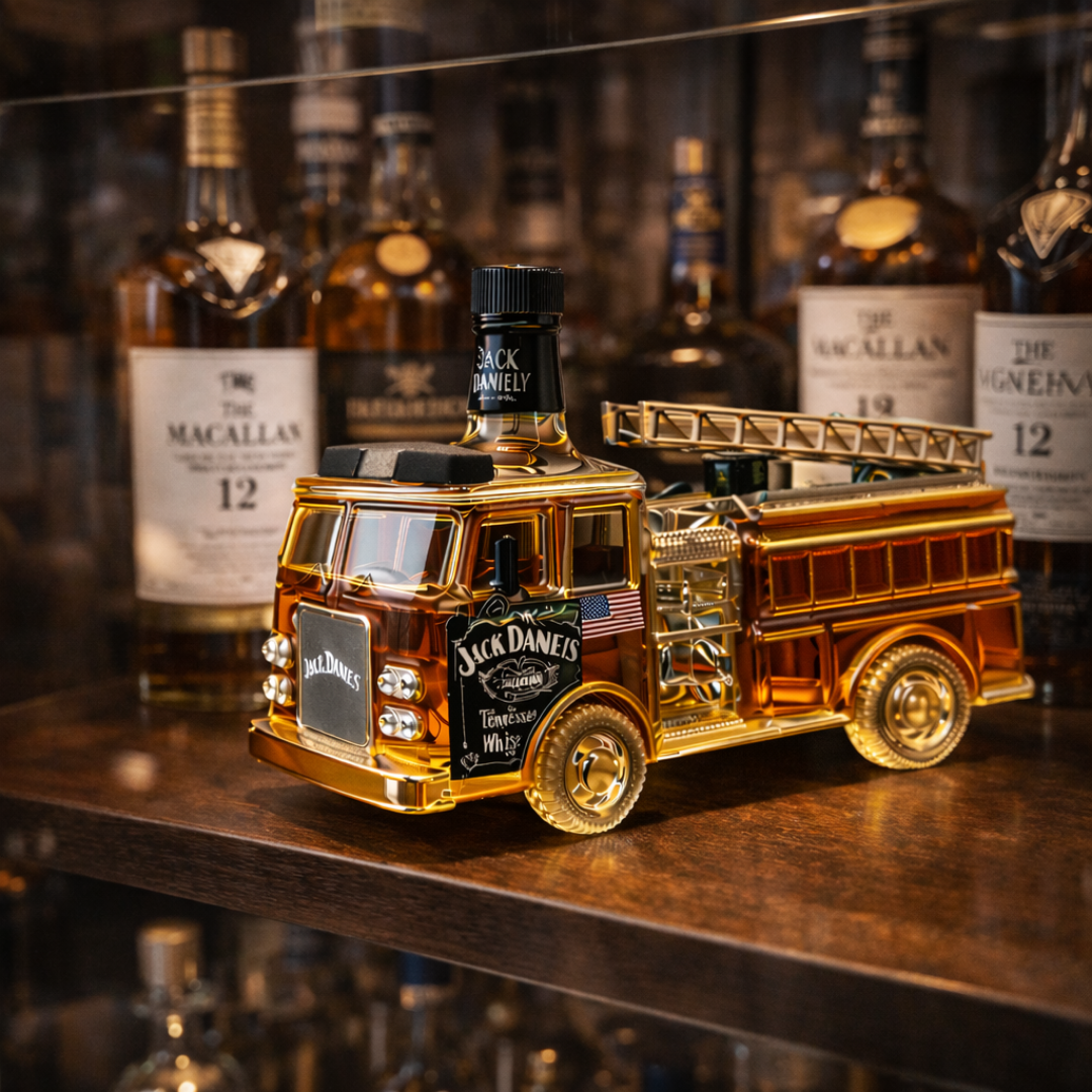 Jack Daniel's Whisky Üveg - Tűzoltó Kiadás