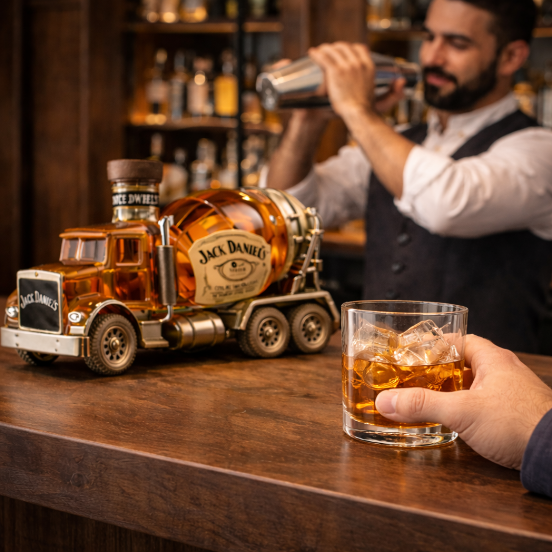 Jack Daniel's Whisky Üveg - Teherautó Kiadás