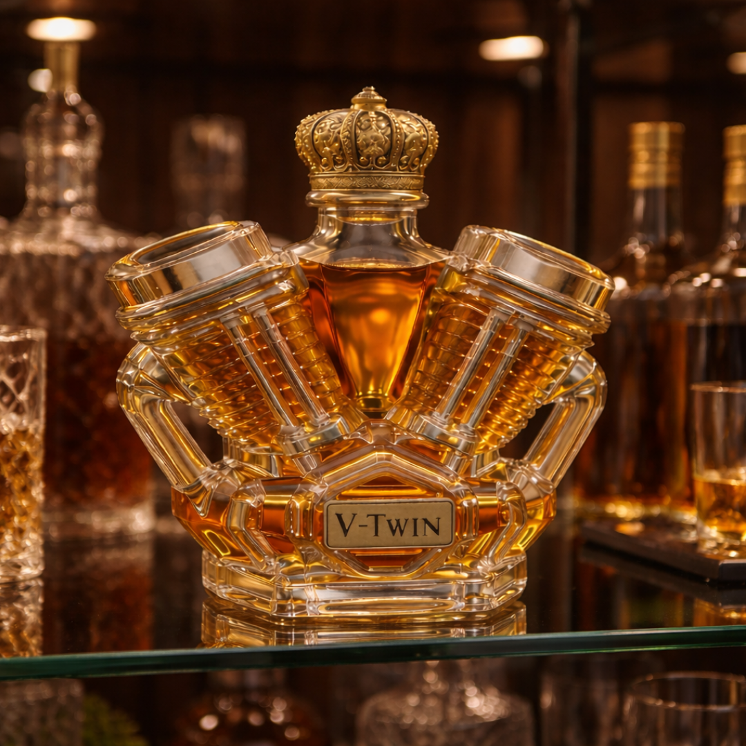 Whiskey Bottle - V8 Edition