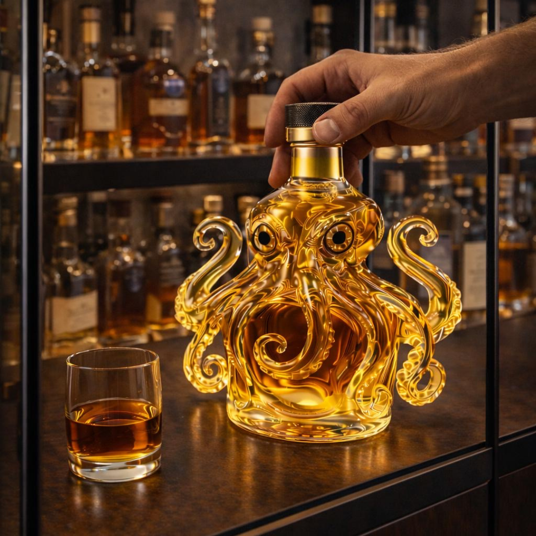 Whisky Bottle - Octopus Release