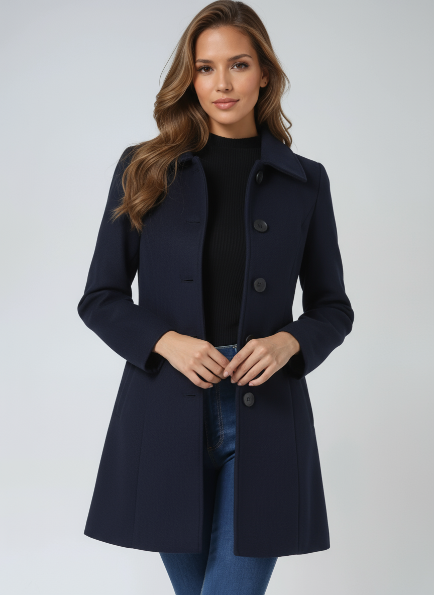 Josephine – Egysoros Téli Trench Kabát