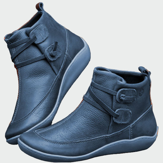 Premium orthopedic leather shoes