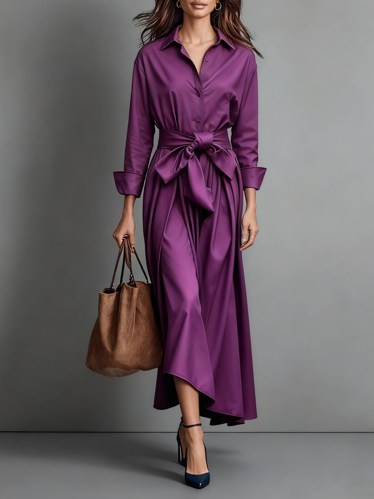 Marise™ | Elegáns Maxi Ruha Masni Részlettel