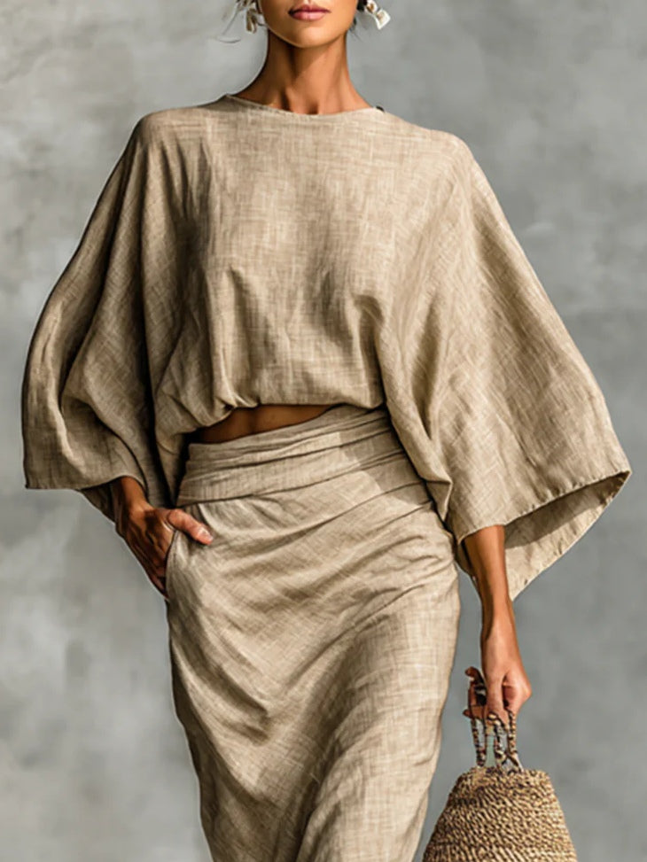 Julia™ || Two-piece set with skirt
