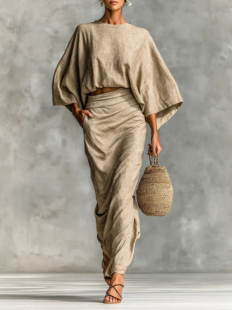 Julia™ || Two-piece set with skirt