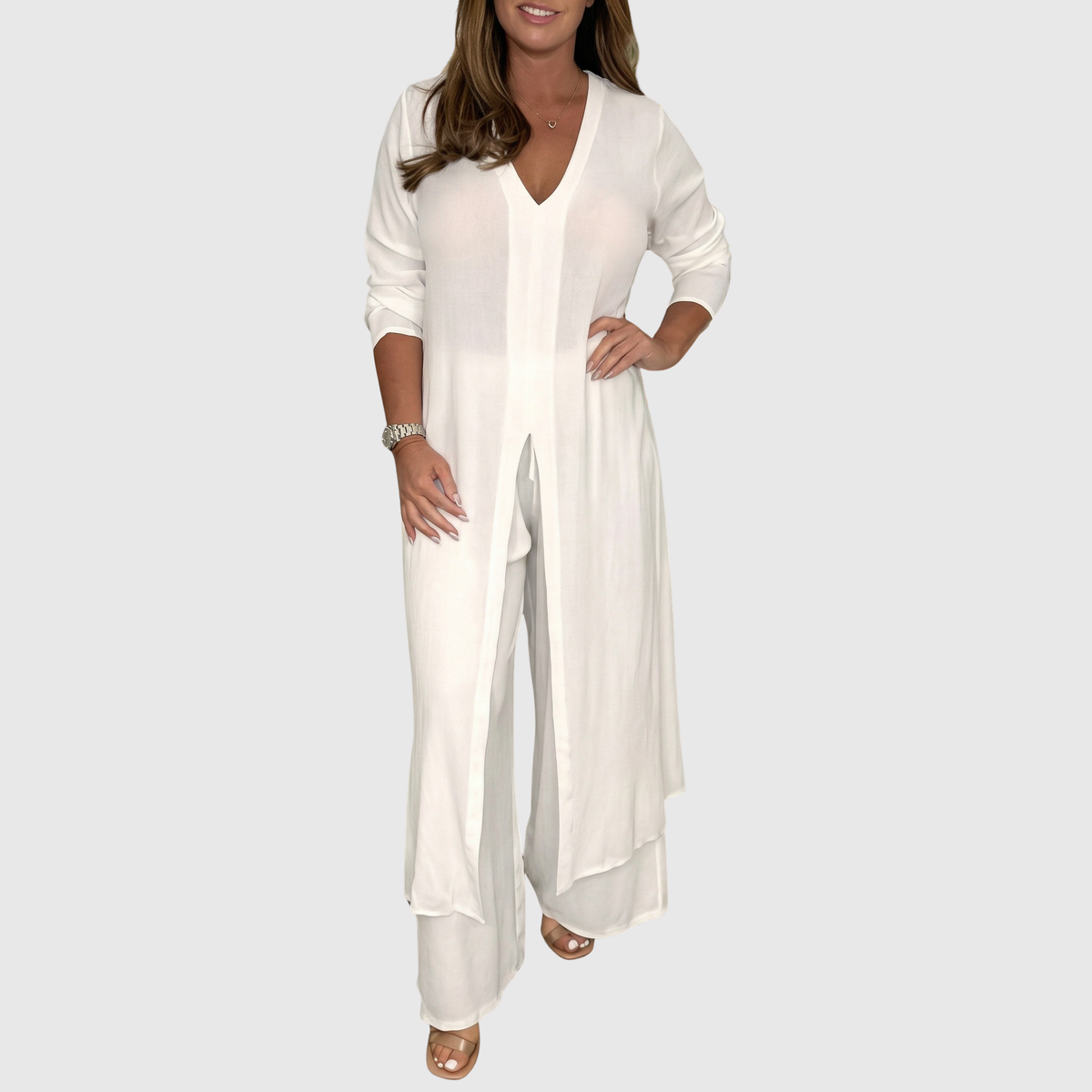 Zsófia - Elegant Two-Piece Set for Women with a Modern Cut