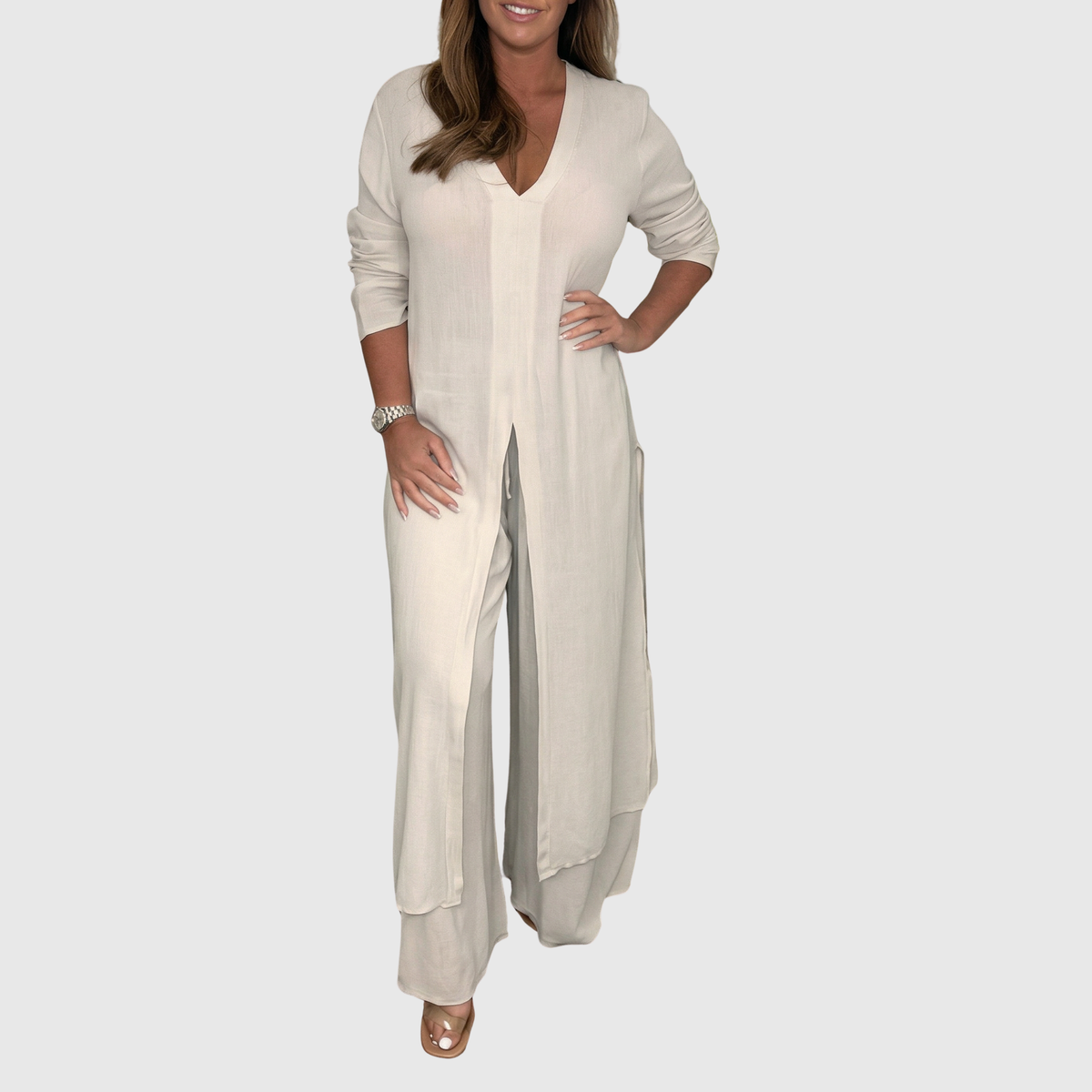 Zsófia - Elegant Two-Piece Set for Women with a Modern Cut