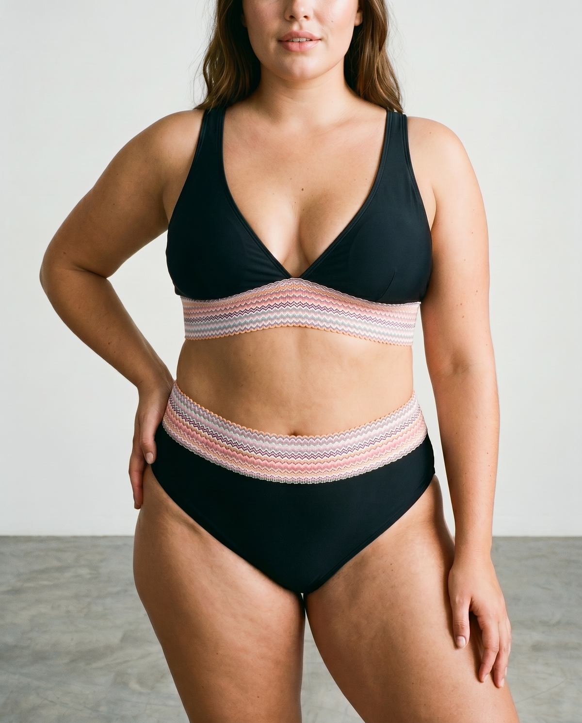 Elara | Shaping Push-Up Bikini with High-Waisted Design