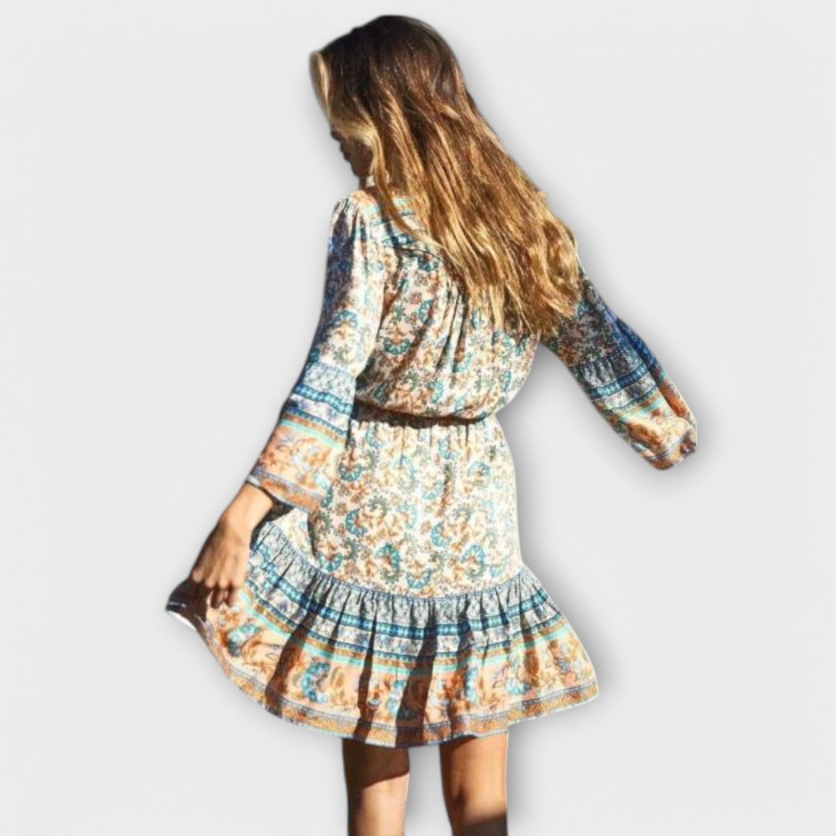 Kéita - Rövid Boho Ruha
