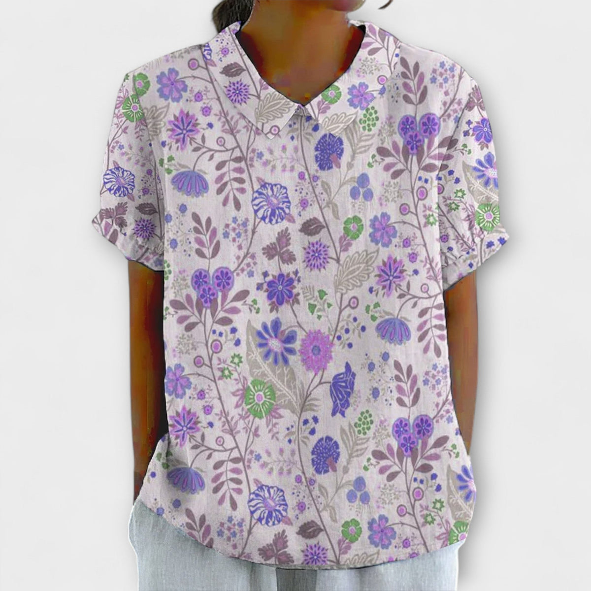 Chrissi - Colourful blouse