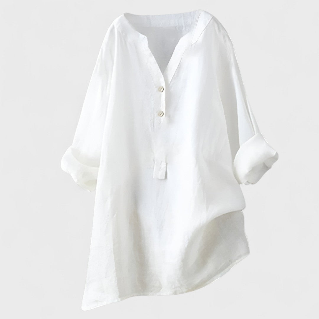 Freya – Comfortable Button-Up Shirt
