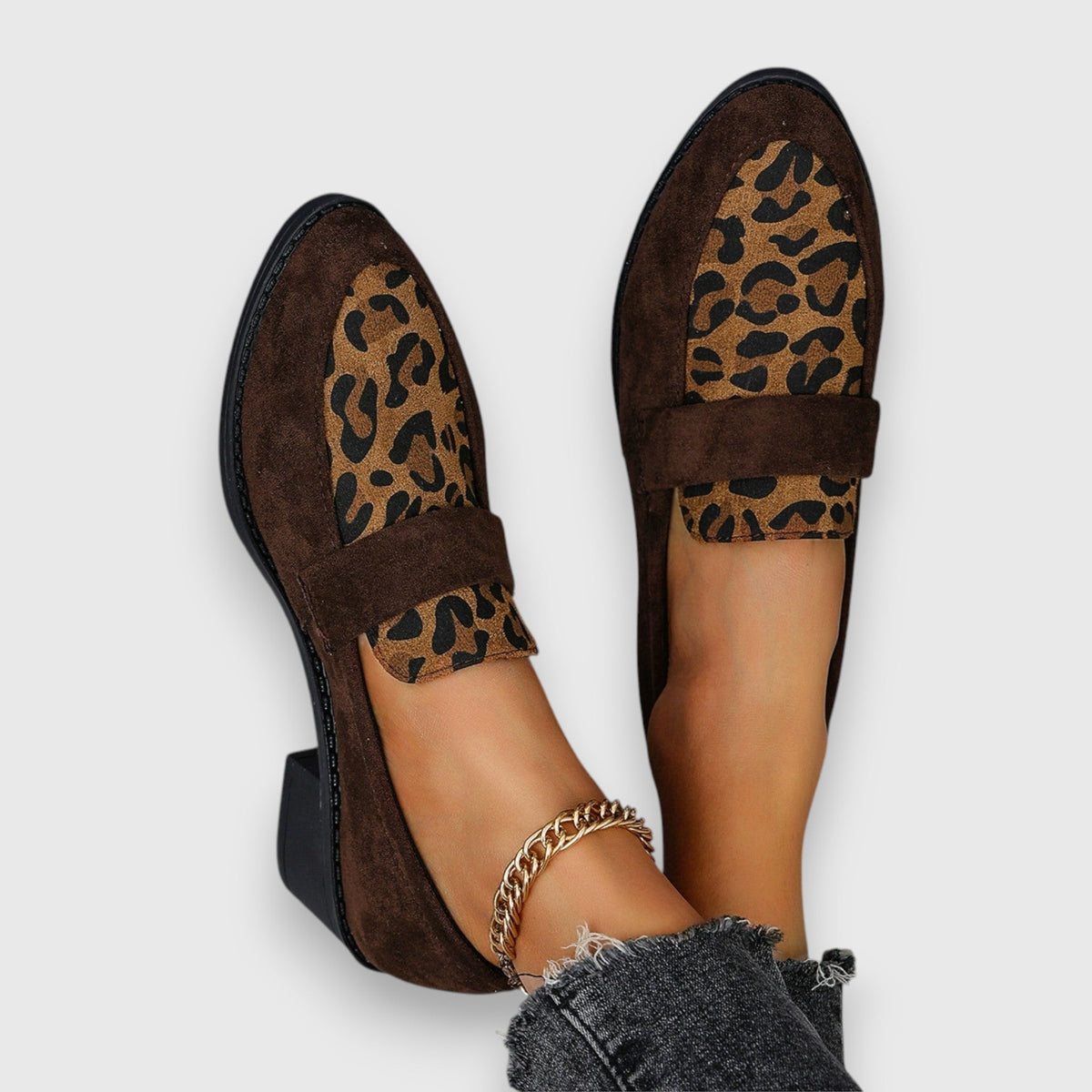 Florentina | Comfortable Leopard Slippers