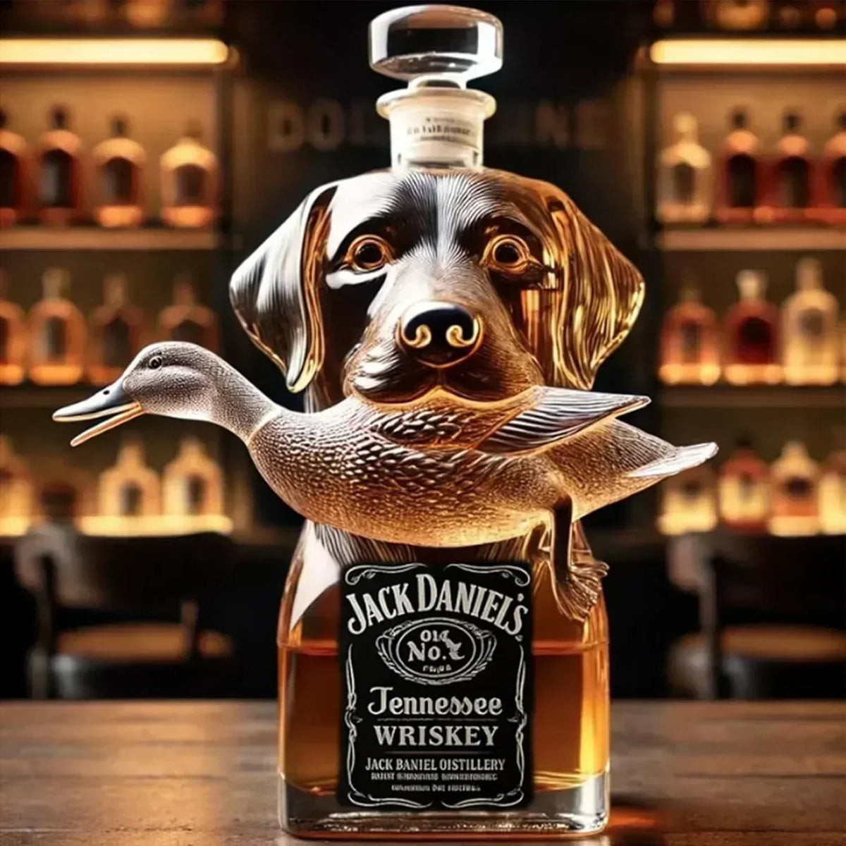 Whiskey Bottle - Wild Duck Edition