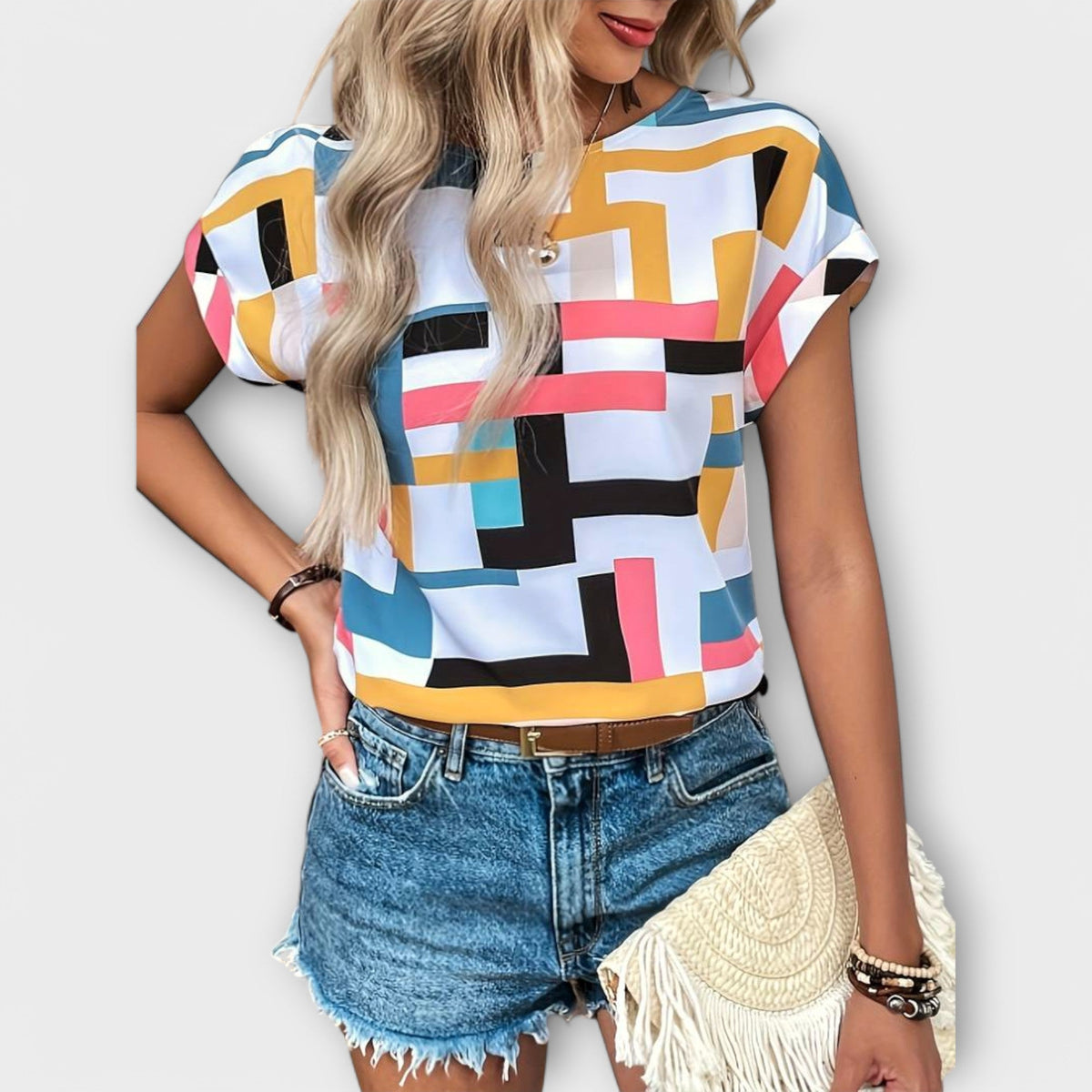 Chloé - Short-sleeved blouse