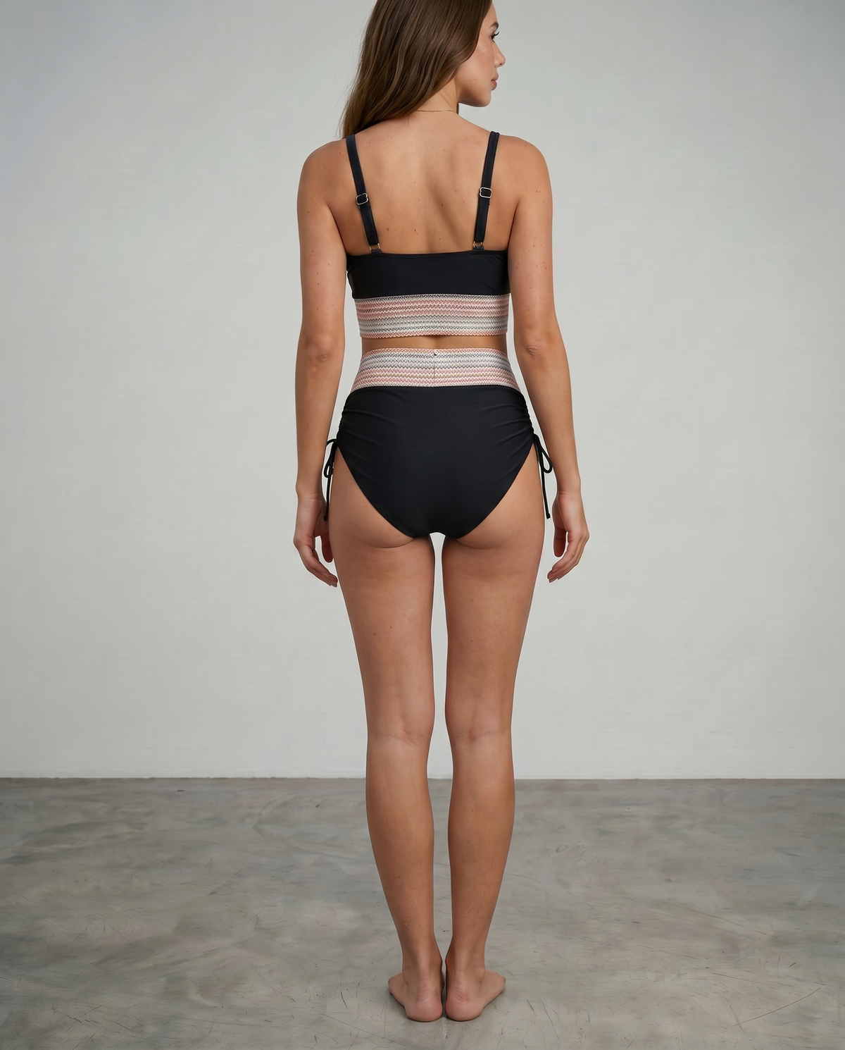 Elara | Shaping Push-Up Bikini with High-Waisted Design