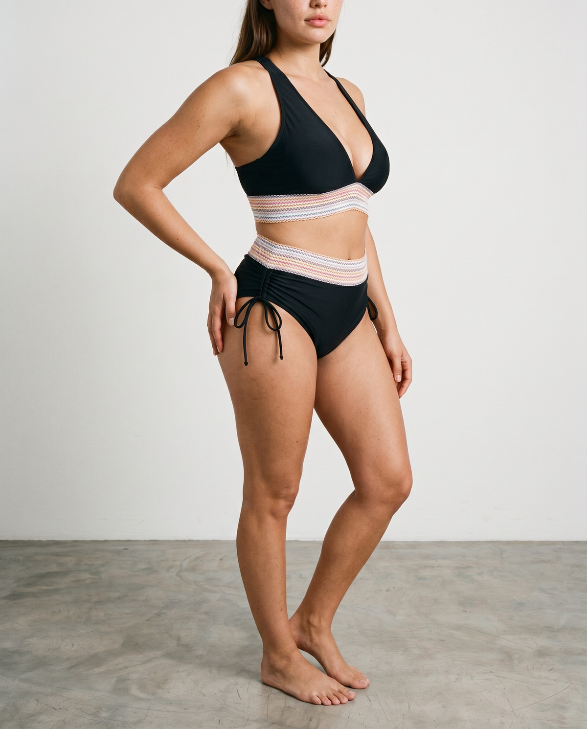 Elara | Shaping Push-Up Bikini with High-Waisted Design