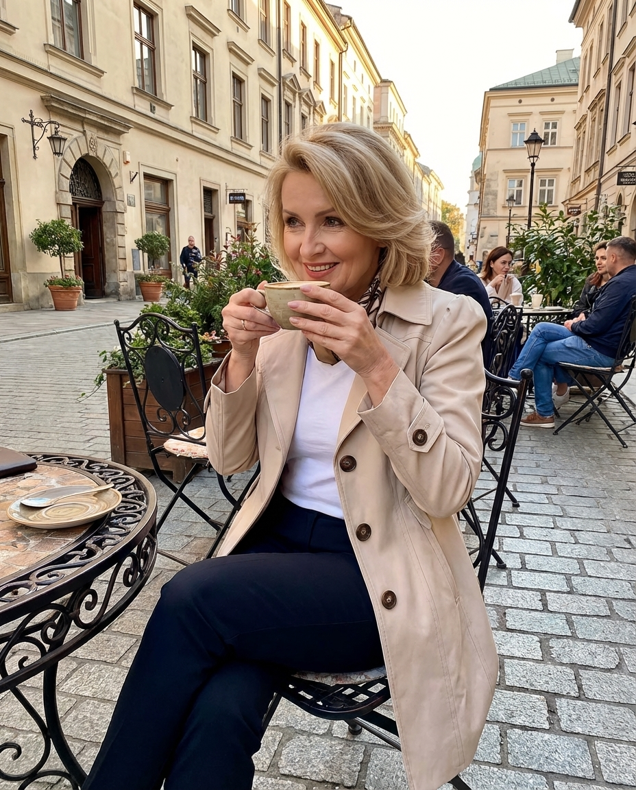 Katarzyna – Elegáns vintage kabát