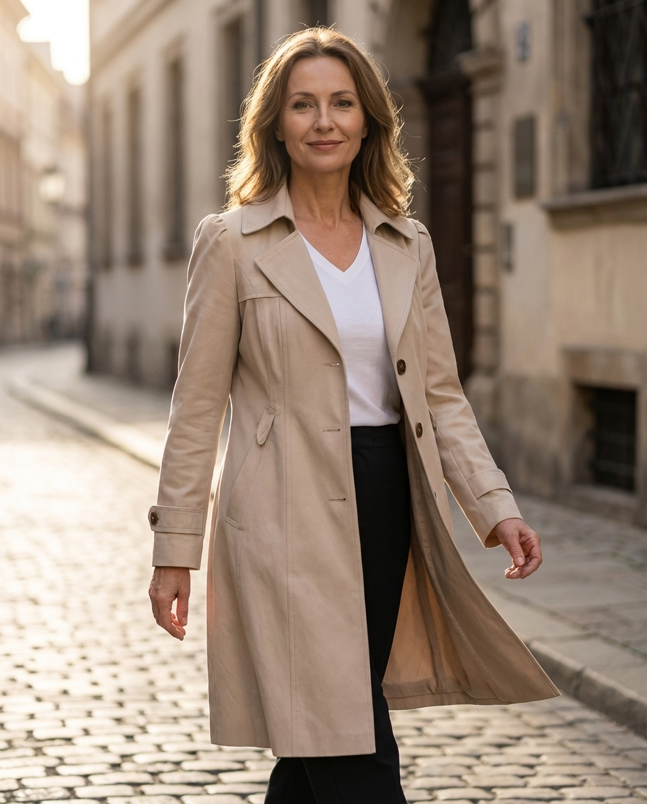 Katarzyna – Elegáns vintage kabát