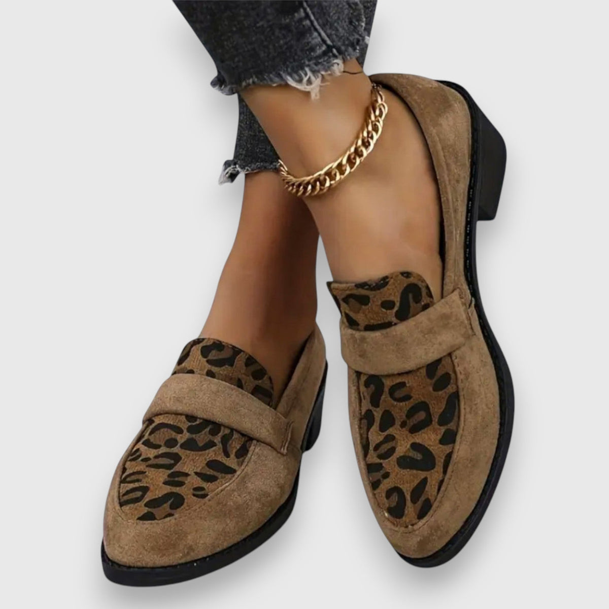 Florentina | Comfortable Leopard Slippers