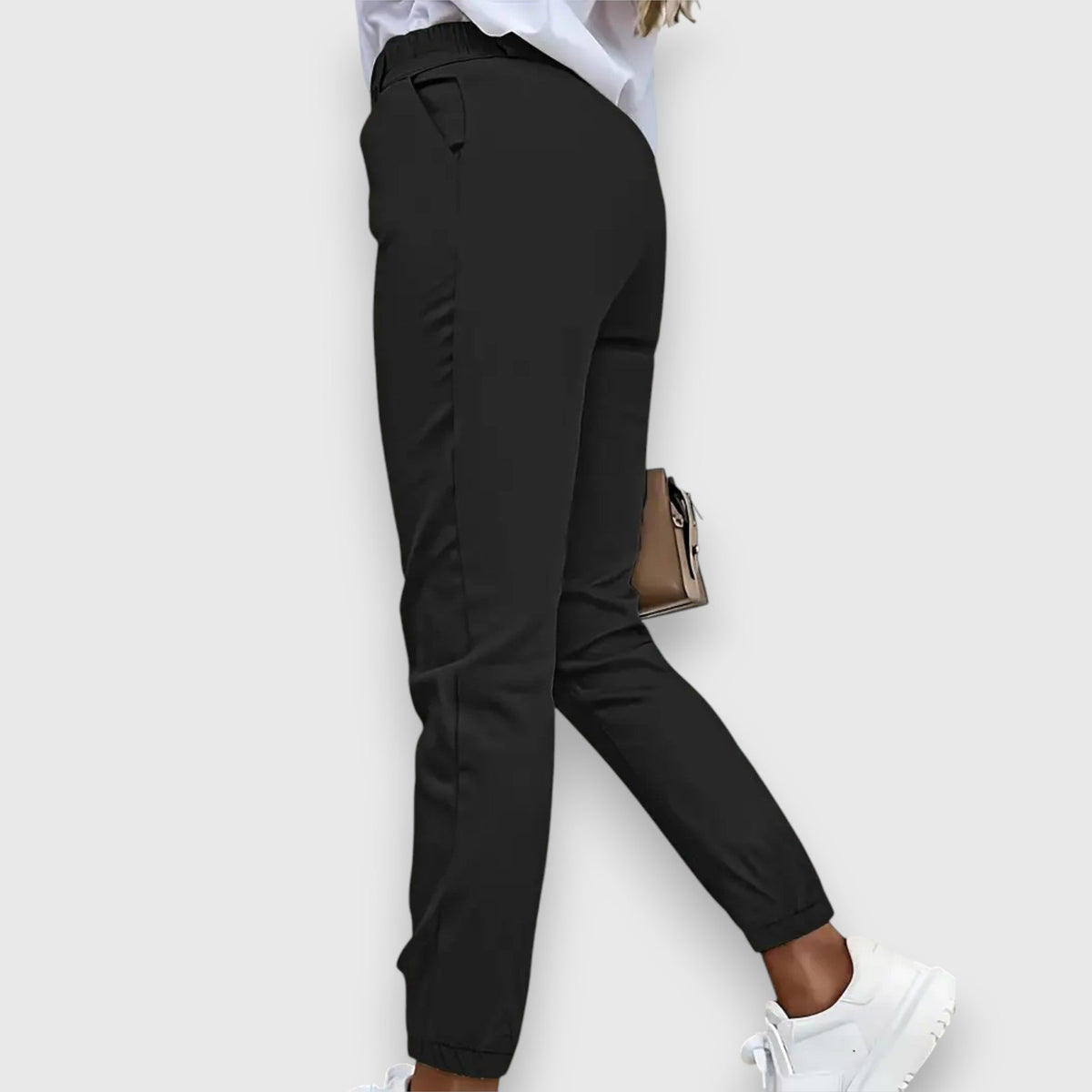 Izabella - Elegant, high-waisted trousers