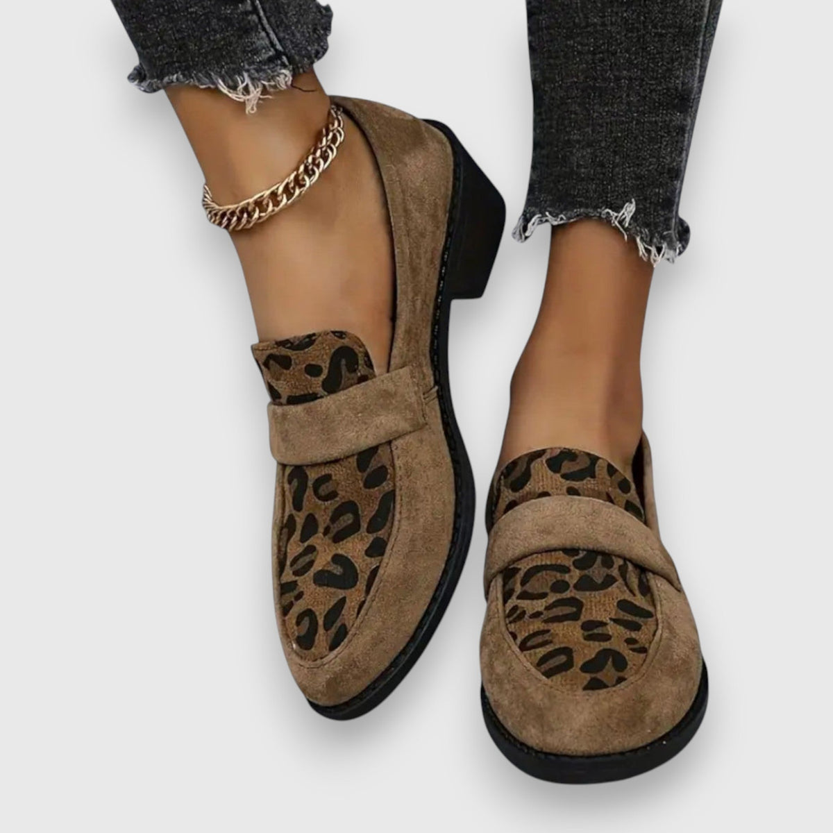 Florentina | Comfortable Leopard Slippers