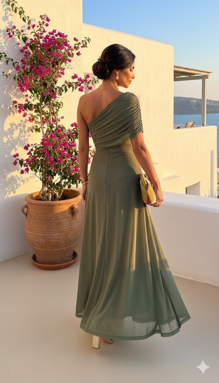 Uma – Hosszú, Laza Ruha Elegáns Dizájnnal