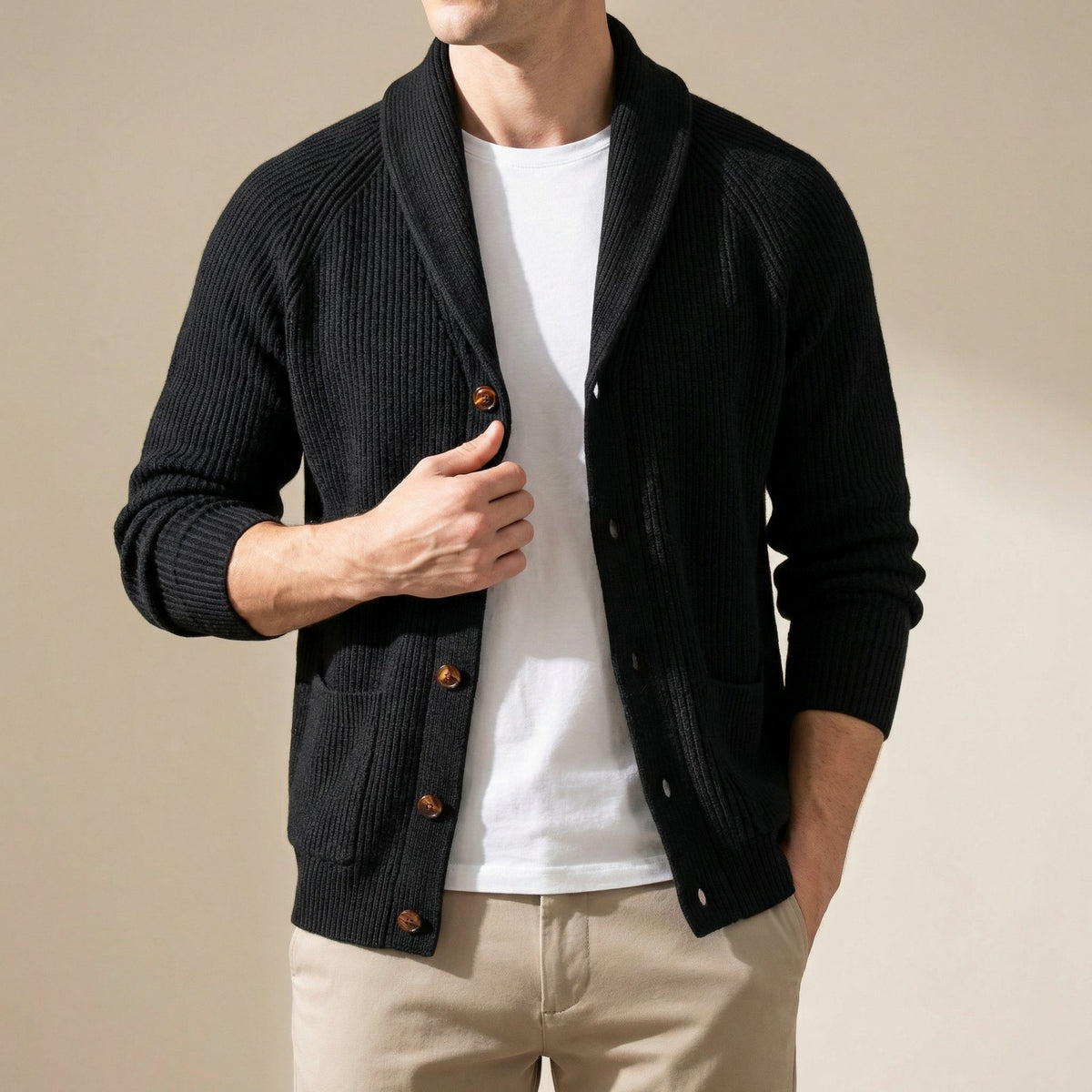 Matteo Gyapjú Kardigán